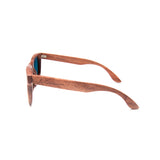 Melrose Red Rosewood Sunglasses