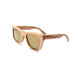 Hermosa Zebra Wood Sunglasses