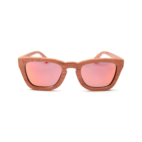 Venice Red Rosewood Sunglasses