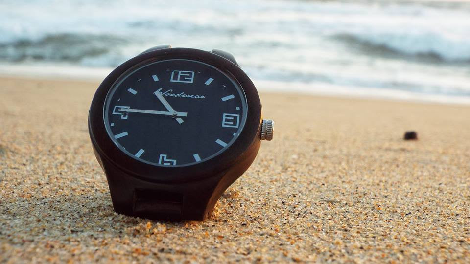 Mammoth Wood Watch - 55mm Large Face - Brown Mammoth Wood Watch - 55mm Large Face - Brown