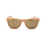 Hermosa Zebra Wood Sunglasses