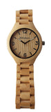 Mammoth Wood Watch - 55mm Large Face - Tan