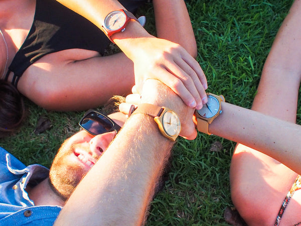 Sonoma Watch Collection - Tan Strap/Redwood Case