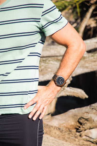 Mammoth Wood Watch - 60mm XLarge Face - Brown