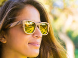 Hermosa Zebra Wood Sunglasses