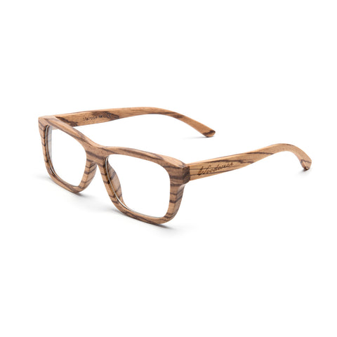 Melrose Zebra Wood RX Sunglasses