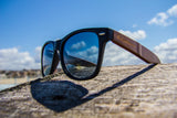 Woodwear Sunglasses - Matte Black Malibu model