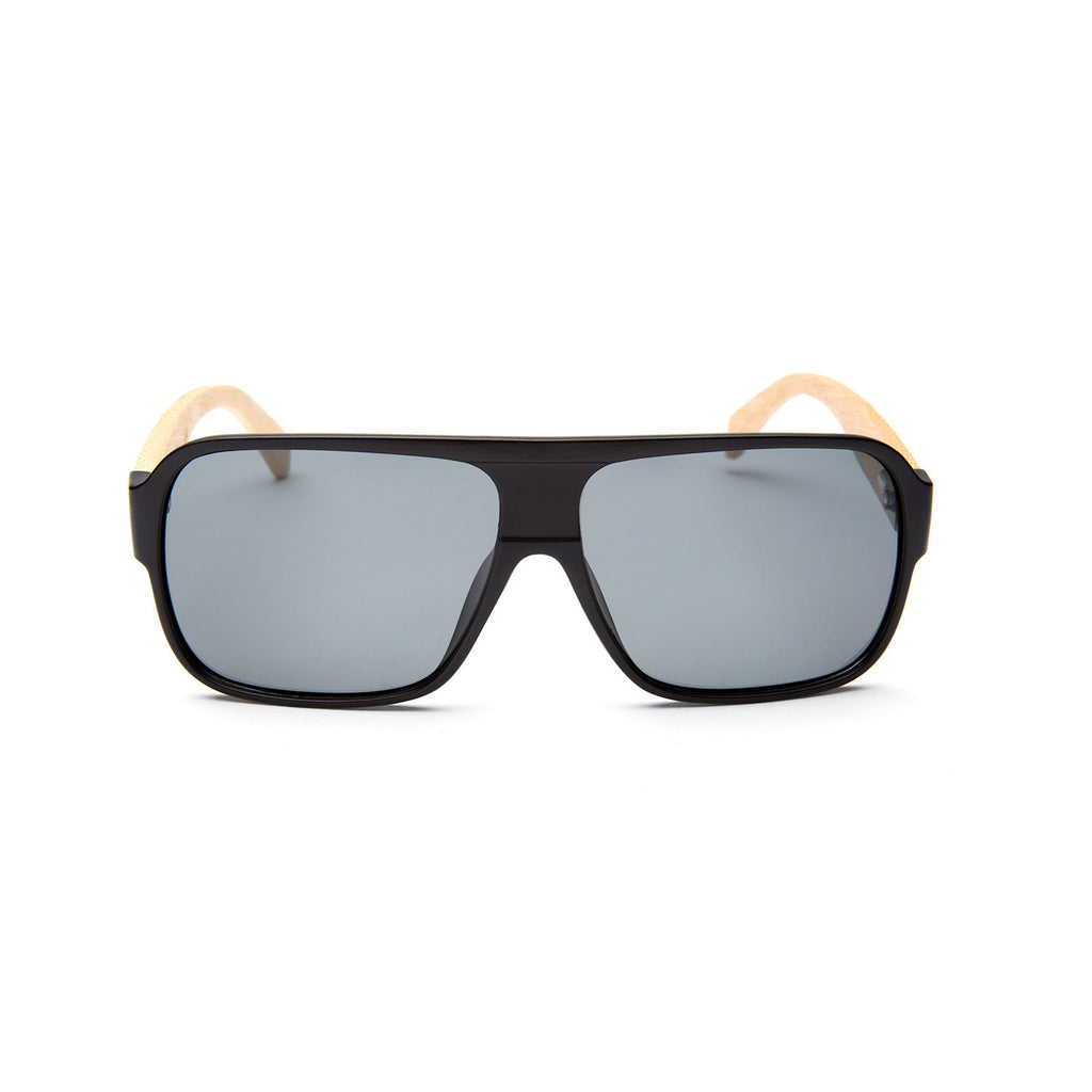 Whitney Matte Black Sunglasses