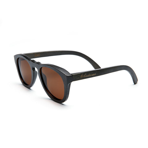 Breck Dark Wood Sunglasses