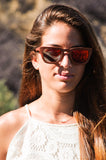 Venice Red Rosewood Sunglasses